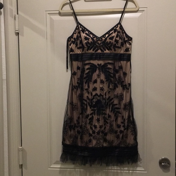 Sue Wong Nocturne Black Beaded Dress Size 2 - Picture 1 of 8